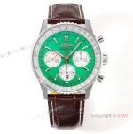 BLS Factory Breitling 70th Anniversary Navitimer Mint Green Dial 43 Watch AAA Replica